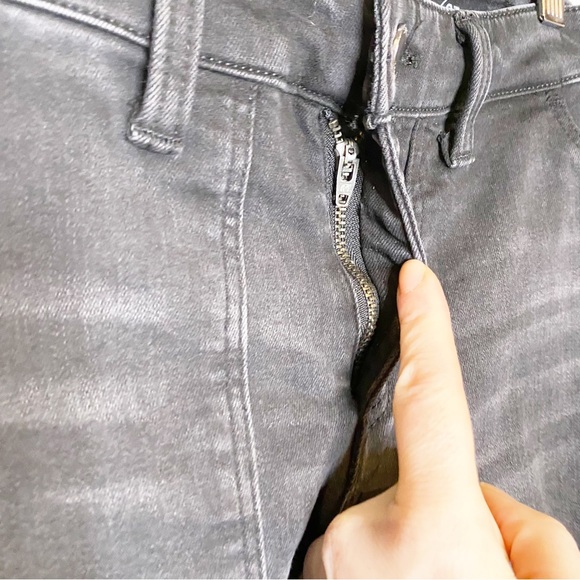 Liverpool | Penny Jeans in Carbon Wash Skinny Fit w/ Ankle Zippers Sz.4 - Picture 8 of 13